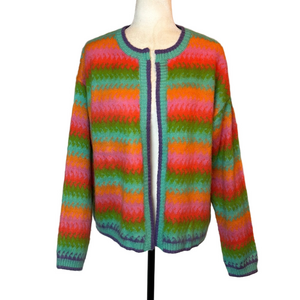 Fashion Nova multicolour open cardigan
